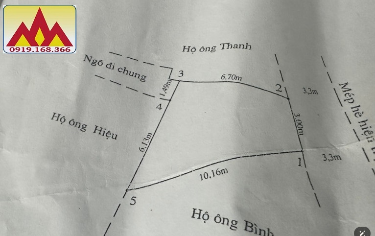 Bán đất phố 254 Văn Cao Ngô Quyền Hải Phòng