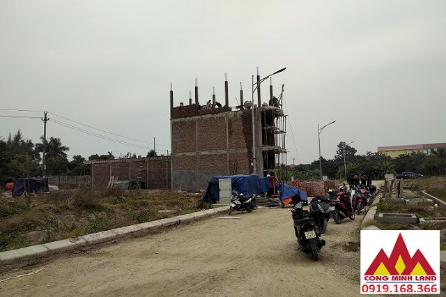 Bán đất tái định cư hồ sen cầu rào 2, A51, Vĩnh Niệm, Lê Chân, Hải Phòng