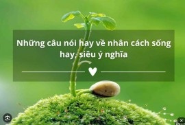 HIỂU MÌNH - CÂU CHUYỆN ĐÃ CŨ NHƯNG THƯỜNG XUYÊN PHẢI NHẮC LẠI.