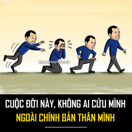 CHỈ CÓ BẠN MỚI TỰ CỨU ĐƯỢC CHÍNH MÌNH