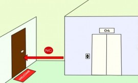 CỔNG CỬA, GÓC TƯỜNG ĐỐI DIỆN