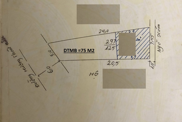 Bán đất mặt đường mương, Khúc Thừa Dụ, Vĩnh Niệm, Lê Chân, Hải Phòng