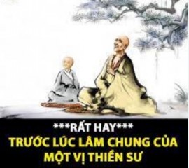 CẬU TRUYỆN VỀ MỘT VỊ THIỀN SƯ